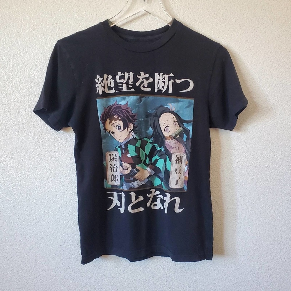 Demon Slayer Anime Shirt Casual Everyday Size Small Women